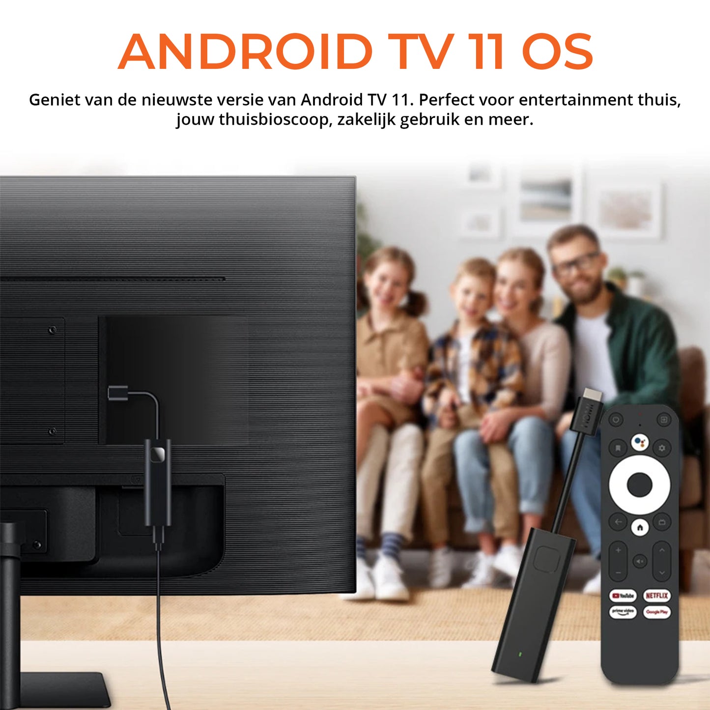 Dcolor GD1 Chromecast - Android TV Stick